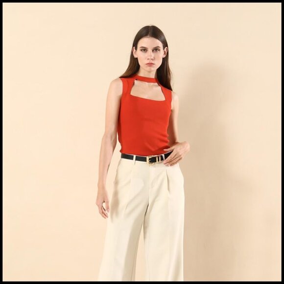 Faux Leather Skinny Belt with Gold Square Buckle for Dresses Jeans
